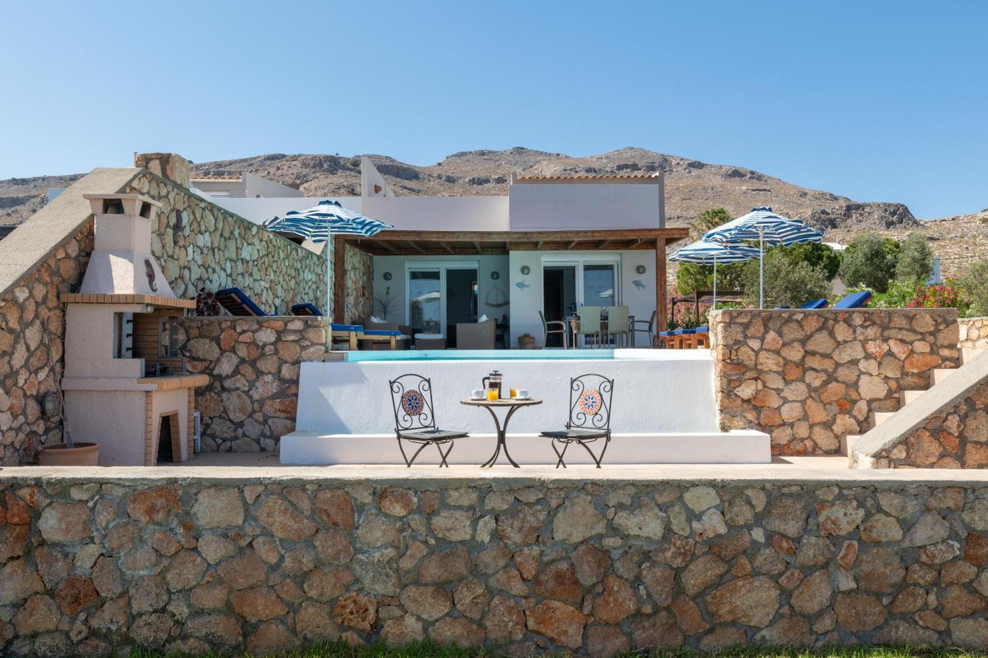 Aegean Blue View With Private Pool And Seaview