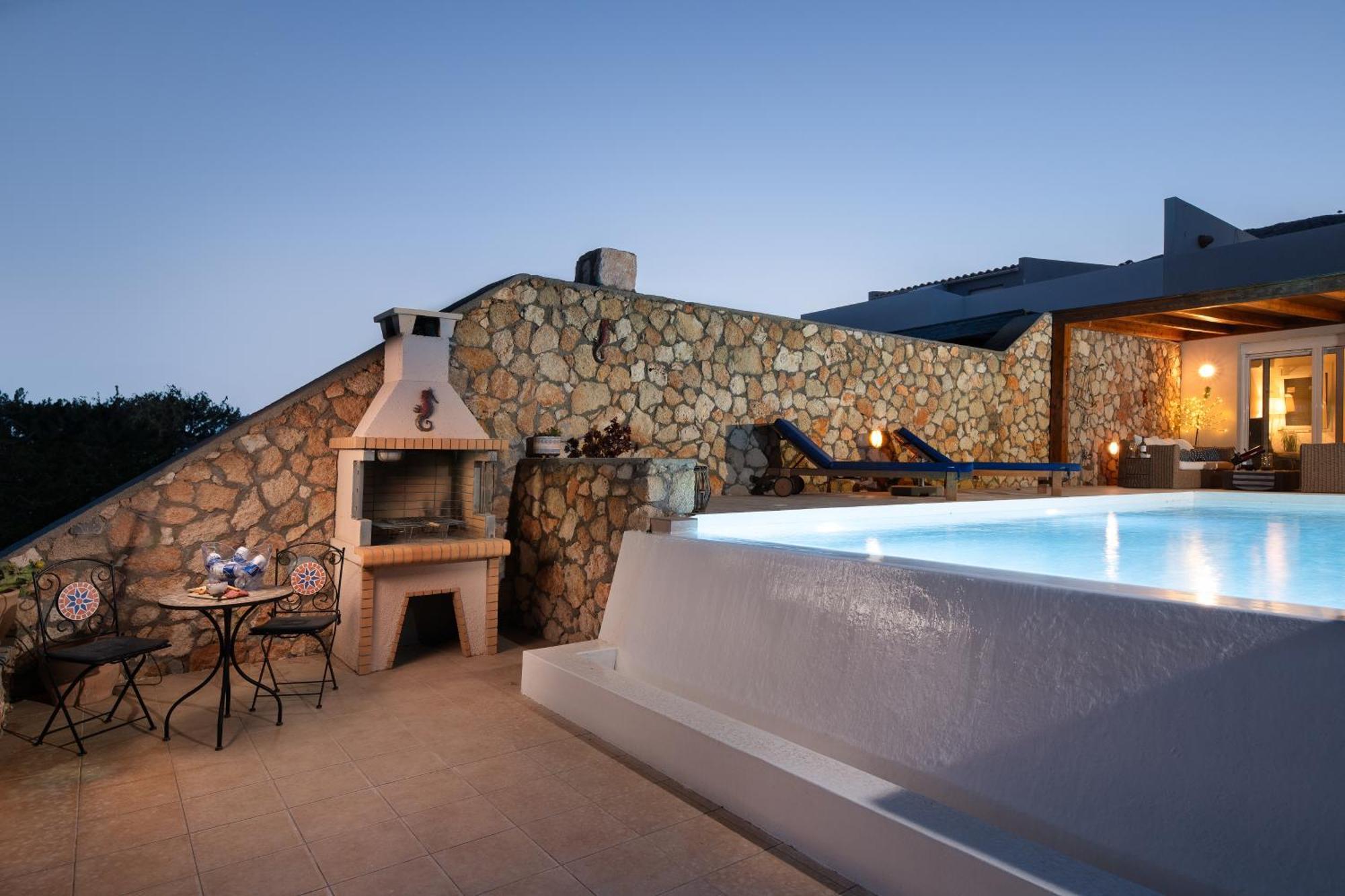 Aegean Blue View With Private Pool And Seaview Villa *